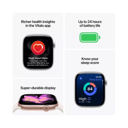 Apple Watch Series 11 GPS 42mm Aluminum Case - Space Grey 3