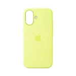 Apple iPhone 17 Silicone Case with MagSafe Neon Yellow