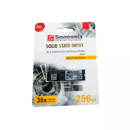 Simmtronics 256GB NVMe SSD 4