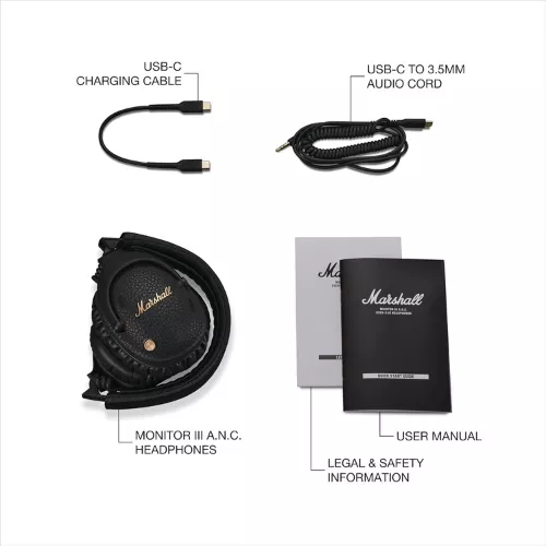 Marshall Monitor III Black 4