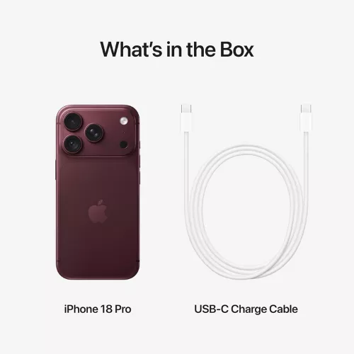 Apple iPhone 18 Pro 256GB Burgundy 3
