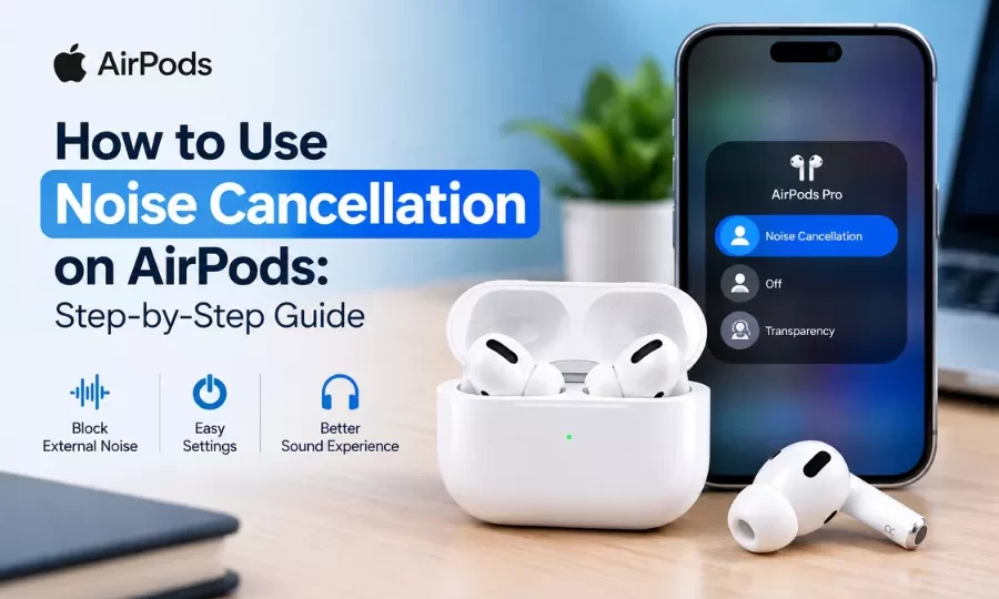 How to Use Noise Cancellation on AirPods